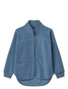 Ulani Outerwear Fleece Outerwear Fleece Jackets Blue Molo