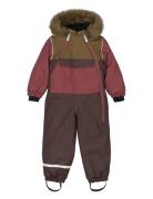 Anorak Snowsuit Outerwear Coveralls Snow-ski Coveralls & Sets Brown Mi...