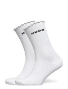 2P Rs Lettuce Cc W Lingerie Socks Regular Socks White HUGO