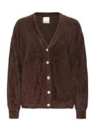 Ihbrula Ca Tops Knitwear Cardigans Brown ICHI