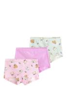 Boxer 3 Pack Cat With Bow Night & Underwear Underwear Panties Multi/pa...