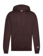 Hooded Sweatshirt Tops Sweatshirts & Hoodies Hoodies Brown Champion