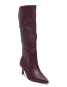 Lavan Lange Støvler Burgundy Steve Madden