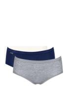 Sloggi Basic+ Midi C3P Hipsters Undertøj Multi/patterned Sloggi