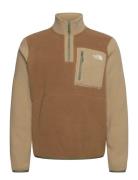M Yumiori 1/4 Zip Sport Sport Clothing Sport Fleeces & Midlayers Brown...