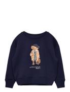 Polo Bear Fleece Boxy Sweatshirt Tops Sweatshirts & Hoodies Sweatshirt...
