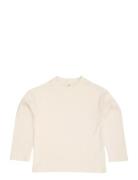 Modal Rib Ls Blouse W. Drop Shoulder Tops T-shirts Long-sleeved T-Skjo...