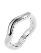 Wave Ring Ring Smykker Silver By Jolima