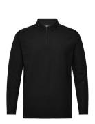 Joss L/S Polo Tops Polos Long-sleeved Black Clean Cut Copenhagen