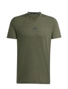 D4T Tee Sport T-Kortærmet Skjorte Green Adidas Performance