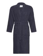Jacsolid Bathrobe Morgenkåbe Badekåbe Navy Jack & J S