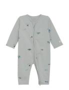 Nightsuit Pyjamas Sie Jumpsuit Blue Fixoni