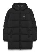 Tjm Essential Down Parka Ext Parka Jakke Black Tommy Jeans