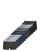 Jacsolid Trunks 12 Packs Boxershorts Blue Jack & J S