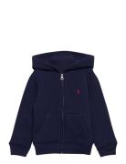 Cotton-Blend-Fleece Hoodie Tops Sweatshirts & Hoodies Hoodies Blue Ral...