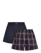 2P Boxer S. Cw Peach Underwear Boxer Shorts Navy BOSS