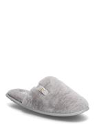 Th Faux Fur House Shoe Slippers Hjemmesko Grey Tommy Hilfiger