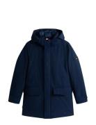 Rockie Down Parka Parka Jakke Navy Tommy Hilfiger