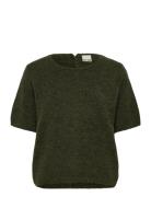Ihkamara Ss Tops Knitwear Cardigans Green ICHI