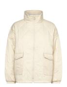Jacket Quiltet Jakke Cream United Colors Of Benetton