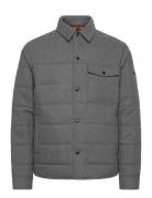 Nelson Padded Quilt Overshirt Foret Jakke Grey J. Lindeberg