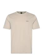 Tee Active 1 Sport Men Sports Clothes Sport Tops Sport T-Skjorte Beige...