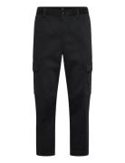 Sisla-9-Cargo Bottoms Trousers Cargo Pants Black BOSS