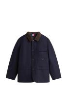 Waxed Barn Jacket Parka Jakke Navy Tommy Hilfiger
