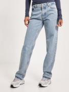 JJXX - Straight jeans - Light Blue Denim - Jxseoul Straight Mw Jeans C...