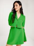Only - Mininederdele - Vibrant Green - Onlmaia Hw Skater Skirt Cc Tlr ...