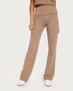 Aim'n - Beige - Ease Ribbed Pants