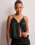 Vero Moda - Sort - Vmlis Strap Tie Top Vma