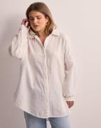 Only - Hvid - Onlthyra Oversized Shirt Noos Wvn