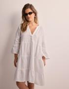 Only - Hvid - Onlthyra Peplon Dress Noos Wvn