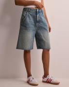 Only - Blå - Onljoel Jort Loose Long Shorts Dnm