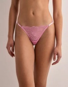 Nelly - Pink - Delicate Bow Thong