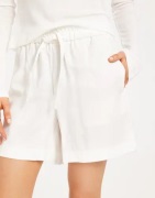 Vero Moda - Hvid - Vmcarmen Hw Loose Shorts Noos