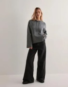 OBJECT - Grå - Objreynard L/S Lo Knit Hoodie Div