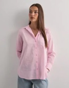 Only - Pink - Onlsalina L/S Shirt Wvn Noos