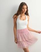 Vero Moda - Pink - Vmsmilla Hw Smock Short Skirt Wvn G