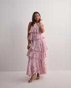 Only - Pink - Onlcinderella S/L Layered Dress Ptm