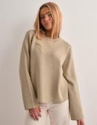 OBJECT - Beige - Objreynard Square Sleeve O-Neck Noo