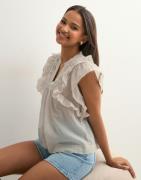 Neo Noir - Hvid - Jayla S Voile Top