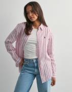 Polo Ralph Lauren - Rød - Classic-Long Sleeve-Button Front Shirt