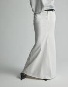 Nelly - Hvid - Deconstructed Mermaid Skirt