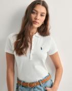 Polo Ralph Lauren - Hvid - Julie Polo-Slim-Short Sleeve-Polo Shirt