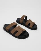 Pavement - Brun - Maru Suede Sandals