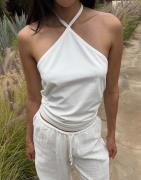 Nelly - Sort - Halterneck Loose Top