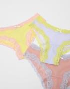 Nelly - Pink - Cheeky Brazilian 3-pack