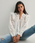 Neo Noir - Hvid - Mauri S Voile Blouse